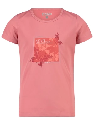 CMP Koszulka funkcyjna w kolorze jasnoróżowym rozmiar: 98