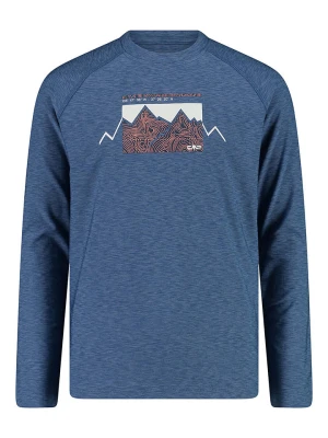 CMP Koszulka funkcyjna w kolorze niebieskim rozmiar: 98