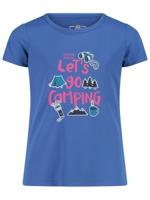 CMP Koszulka funkcyjna w kolorze niebieskim rozmiar: 98