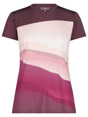 CMP Koszulka funkcyjna w kolorze różowo-bordowym rozmiar: 40