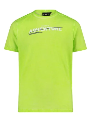 CMP Koszulka funkcyjna w kolorze zielonym rozmiar: 110