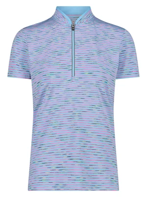 CMP Koszulka kolarska w kolorze jasnoróżowo-błękitnym rozmiar: 40