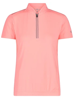 CMP Koszulka kolarska w kolorze łososiowym rozmiar: 34