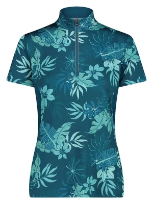 CMP Koszulka kolarska w kolorze niebieskim rozmiar: 36