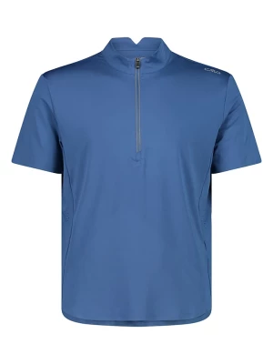CMP Koszulka kolarska w kolorze niebieskim rozmiar: 54