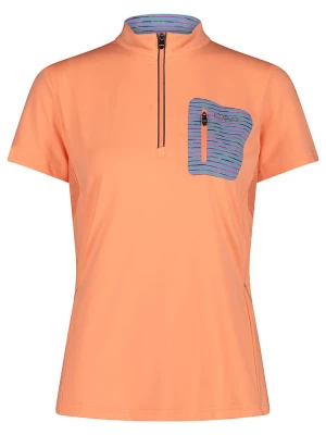 CMP Koszulka kolarska w kolorze pomarańczowym rozmiar: 34