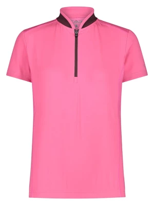 CMP Koszulka kolarska w kolorze różowym rozmiar: 34