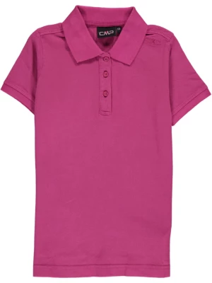 CMP Koszulka polo w kolorze fuksji rozmiar: 116