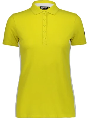 CMP Koszulka polo w kolorze żółtym rozmiar: 36
