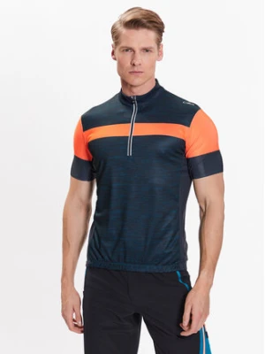 CMP Koszulka rowerowa 33N6777 Granatowy Regular Fit