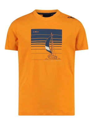 CMP Koszulka w kolorze pomarańczowym rozmiar: 110
