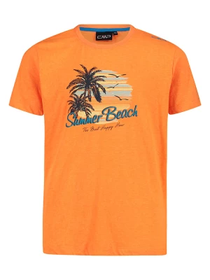CMP Koszulka w kolorze pomarańczowym rozmiar: 140