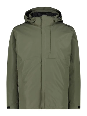 CMP Kurtka funkcyjna 3w1 w kolorze oliwkowo-czarnym rozmiar: 52