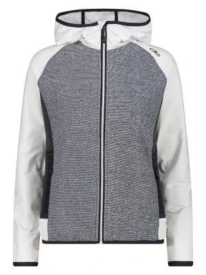 CMP Kurtka hybrydowa w kolorze biało-szarym rozmiar: 38