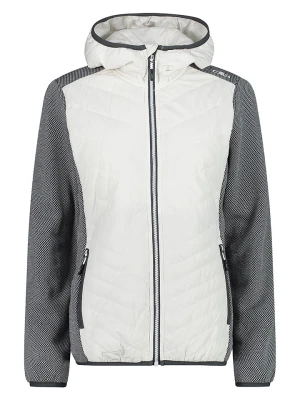 CMP Kurtka hybrydowa w kolorze biało-szarym rozmiar: 36