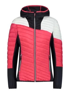 CMP Kurtka hybrydowa w kolorze czarno-różowo-białym rozmiar: 38