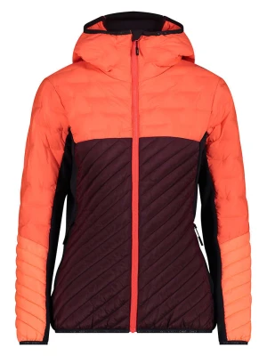 CMP Kurtka hybrydowa w kolorze pomarańczowo-bordowym rozmiar: 36
