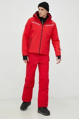 CMP kurtka narciarska kolor czerwony