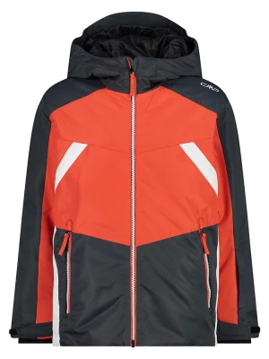CMP Kurtka narciarska w kolorze pomarańczowo-antracytowym rozmiar: 128