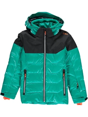 CMP Kurtka pikowana w kolorze zielonym rozmiar: 176