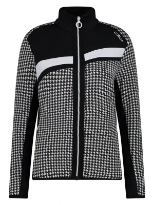 CMP Kurtka polarowa w kolorze biało-czarnym rozmiar: 40