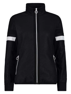 CMP Kurtka polarowa w kolorze czarno-białym rozmiar: 40