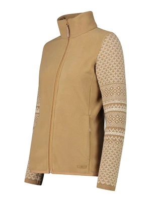 CMP Kurtka polarowa w kolorze jasnobrązowym rozmiar: 48