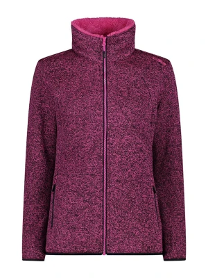 CMP Kurtka polarowa w kolorze różowo-czarnym rozmiar: 36