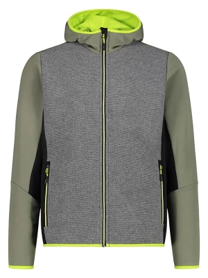 CMP Kurtka polarowa w kolorze szaro-zielonym rozmiar: 54