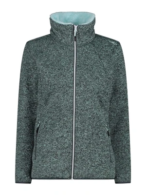 CMP Kurtka polarowa w kolorze turkusowo-czarnym rozmiar: 36