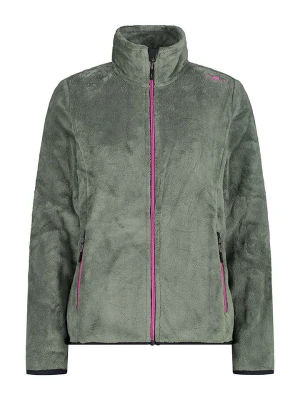 CMP Kurtka polarowa w kolorze zielonym rozmiar: 42