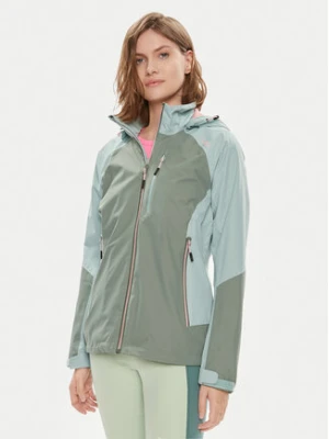 CMP Kurtka przeciwdeszczowa 34Z5116 Zielony Regular Fit