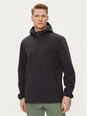 CMP Kurtka przeciwdeszczowa 34Z5437 Czarny Regular Fit