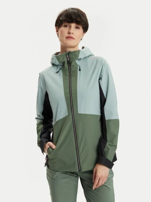 CMP Kurtka przeciwdeszczowa 34Z6526 Zielony Regular Fit