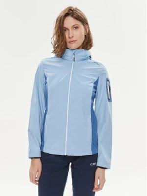 CMP Kurtka przeciwdeszczowa 39A5016 Błękitny Regular Fit