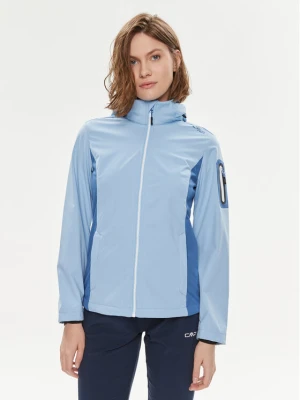 CMP Kurtka przeciwdeszczowa 39A5016 Błękitny Regular Fit Niebieski jasny
