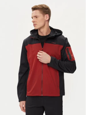 CMP Kurtka przeciwdeszczowa 39A5027 Szary Regular Fit