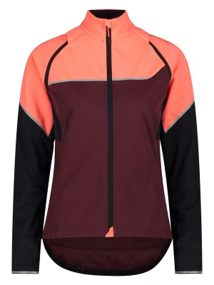 CMP Kurtka softshellowa 2w1 w kolorze bordowo-pomarańczowym rozmiar: 42