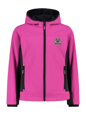 CMP Kurtka softshellowa w kolorze różowo-czarnym rozmiar: 128