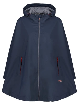 CMP Peleryna przeciwdeszczowa w kolorze granatowym rozmiar: S