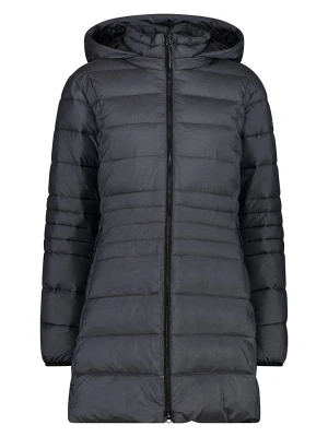 CMP Płaszcz pikowany w kolorze antracytowym rozmiar: 40