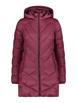 CMP Płaszcz pikowany w kolorze bordowym rozmiar: 38