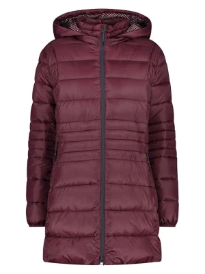 CMP Płaszcz pikowany w kolorze bordowym rozmiar: 40