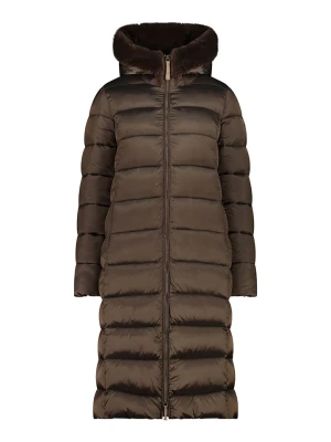 CMP Płaszcz pikowany w kolorze brązowym rozmiar: 46