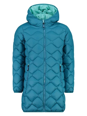 CMP Płaszcz pikowany w kolorze niebieskim rozmiar: 116