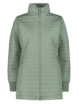 CMP Płaszcz pikowany w kolorze zielonym rozmiar: 40