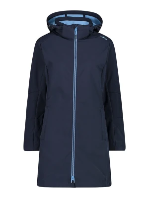 CMP Płaszcz softshellowy w kolorze granatowym rozmiar: 52