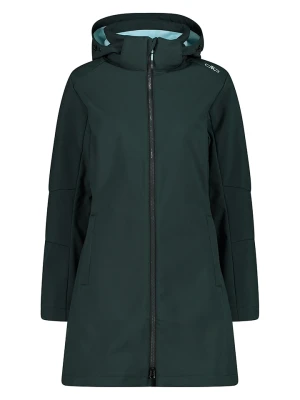 CMP Płaszcz softshellowy w kolorze zielonym rozmiar: 36