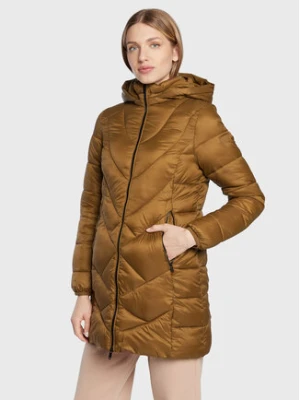 CMP Płaszcz zimowy 32K3036 Brązowy Regular Fit