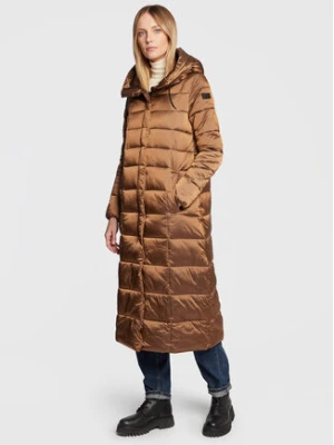 CMP Płaszcz zimowy 32K3136 Brązowy Regular Fit
